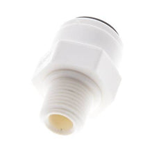 1/4'' x R1/8'' Steckverschraubung mit Außengewinde POM EPDM [10 Stück]