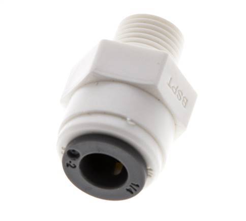 1/4'' x R1/8'' Push-in Fitting with Male Threads POM EPDM [10 Pieces]
