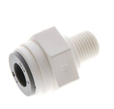 5/16'' x R1/8'' Push-in Fitting with Male Threads POM EPDM [10 Pieces]