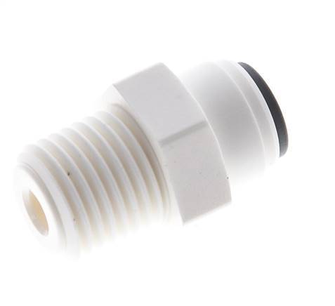 5/32'' x R1/4'' Steckverschraubung mit Außengewinde POM EPDM [10 Stück]