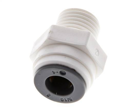 5/16'' x R1/4'' Push-in Fitting with Male Threads POM EPDM [10 Pieces]