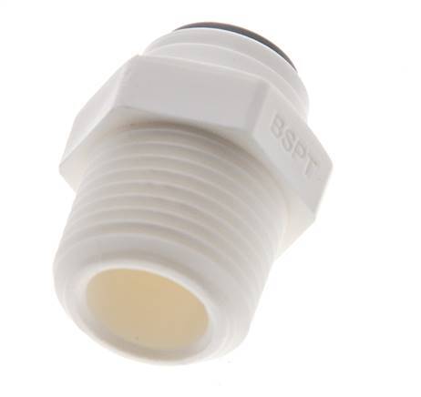 1/4'' x R3/8'' Push-in Fitting with Male Threads POM EPDM [10 Pieces]
