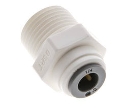 1/4'' x R3/8'' Push-in Fitting with Male Threads POM EPDM [10 Pieces]
