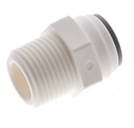 5/16'' x R3/8'' Steckverschraubung mit Außengewinde POM EPDM [5 Stück]
