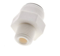 3/16'' x 1/8'' NPT Push-in Fitting with Male Threads POM EPDM [10 Pieces]