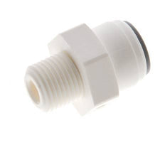3/16'' x 1/8'' NPT Push-in Fitting with Male Threads POM EPDM [10 Pieces]