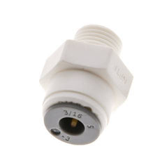 3/16'' x 1/8'' NPT Push-in Fitting with Male Threads POM EPDM [10 Pieces]