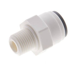 1/4'' x 1/8'' NPT Steckverschraubung mit Außengewinde POM EPDM [10 Stück]