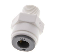 1/4'' x 1/8'' NPT Steckverschraubung mit Außengewinde POM EPDM [10 Stück]