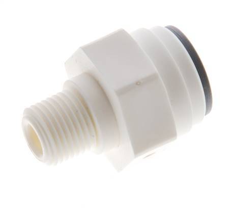 5/16'' x 1/8'' NPT Steckverschraubung mit Außengewinde POM EPDM [10 Stück]