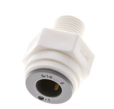 5/16'' x 1/8'' NPT Push-in Fitting with Male Threads POM EPDM [10 Pieces]