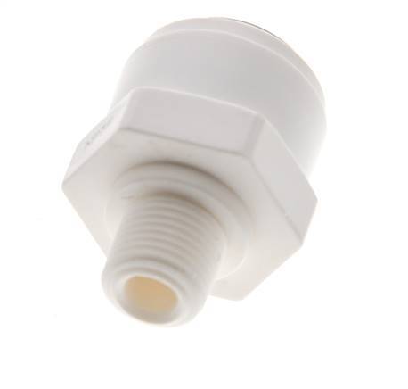 3/8'' x 1/8'' NPT Steckverschraubung mit Außengewinde POM EPDM [5 Stück]