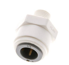 3/8'' x 1/8'' NPT Steckverschraubung mit Außengewinde POM EPDM [5 Stück]