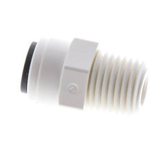 1/4'' x 1/4'' NPT Steckverschraubung mit Außengewinde POM EPDM [10 Stück]