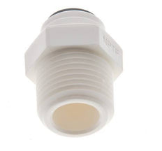 1/4'' x 3/8'' NPT Push-in Fitting with Male Threads POM EPDM [10 Pieces]