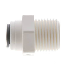 1/4'' x 3/8'' NPT Push-in Fitting with Male Threads POM EPDM [10 Pieces]