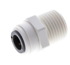 3/8'' x 1/2'' NPT Push-in Fitting with Male Threads POM EPDM [5 Pieces]