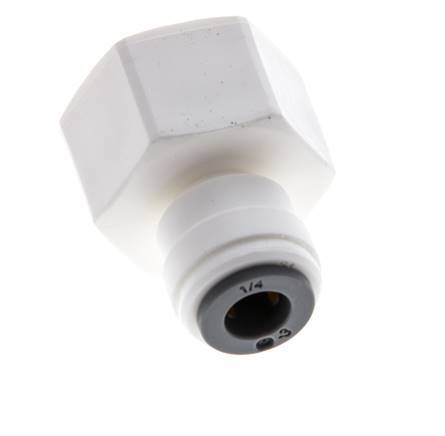 1/4'' x G3/8'' Steckverschraubung mit Innengewinde POM EPDM [5 Stück]