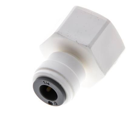 1/4'' x G3/8'' Steckverschraubung mit Innengewinde POM EPDM [5 Stück]