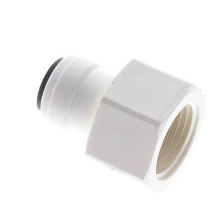 1/4'' x G3/8'' Steckverschraubung mit Innengewinde POM EPDM [5 Stück]