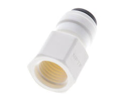 1/4'' x 1/4'' NPT Steckverschraubung mit Innengewinde POM EPDM [5 Stück]