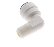 1/4'' x R1/8'' 90-Grad-Winkel-Steckverschraubung mit Außengewinde POM EPDM [10 Stück]