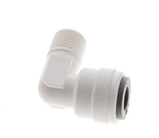 1/4'' x R1/8'' 90-Grad-Winkel-Steckverschraubung mit Außengewinde POM EPDM [10 Stück]