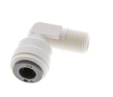 1/4'' x R1/8'' 90-Grad-Winkel-Steckverschraubung mit Außengewinde POM EPDM [10 Stück]
