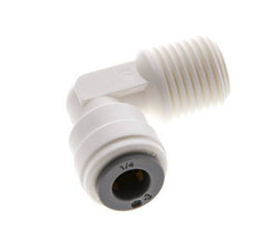 1/4'' x R1/4'' 90-Grad-Winkel-Steckverschraubung mit Außengewinde POM EPDM [10 Stück]
