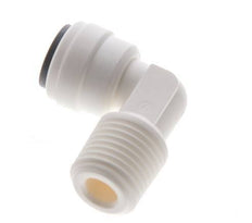 1/4'' x R1/4'' 90-Grad-Winkel-Steckverschraubung mit Außengewinde POM EPDM [10 Stück]