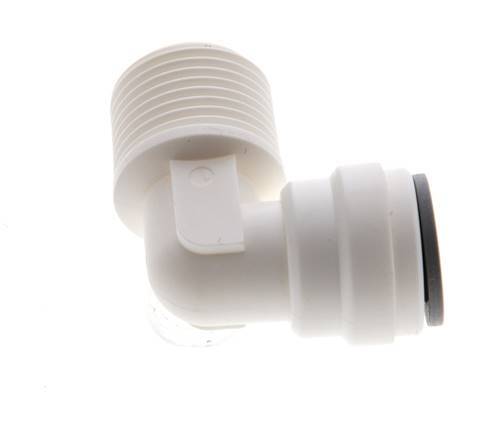 5/16'' x R3/8'' 90deg Elbow Push-in Fitting with Male Threads POM EPDM [5 Pieces]