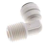 1/4'' x 1/4'' NPT 90deg Elbow Push-in Fitting with Male Threads POM EPDM [10 Pieces]
