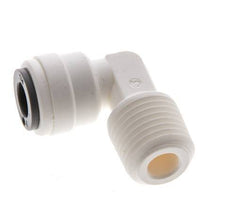 1/4'' x 1/4'' NPT 90-Grad-Winkel-Steckverschraubung mit Außengewinde POM EPDM [10 Stück]