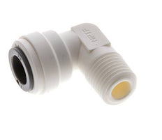 3/8'' x 1/4'' NPT 90-Grad-Winkel-Steckverschraubung mit Außengewinde POM EPDM [5 Stück]