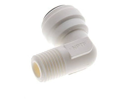 3/8'' x 1/4'' NPT 90-Grad-Winkel-Steckverschraubung mit Außengewinde POM EPDM [5 Stück]