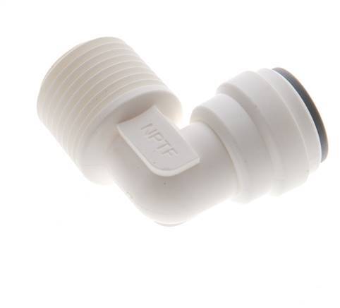 5/16'' x 3/8'' NPT 90-Grad-Steckverschraubung mit Außengewinde POM EPDM [5 Stück]