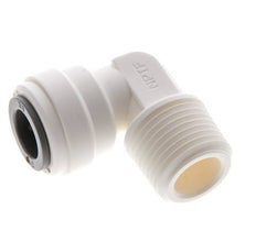 3/8'' x 3/8'' NPT 90-Grad-Steckverschraubung mit Außengewinde POM EPDM [5 Stück]