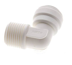 3/8'' x 3/8'' NPT 90-Grad-Steckverschraubung mit Außengewinde POM EPDM [5 Stück]