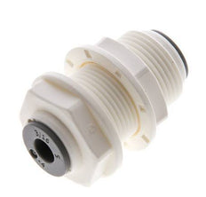 3/16'' Push-in Fitting POM EPDM Bulkhead [2 Pieces]
