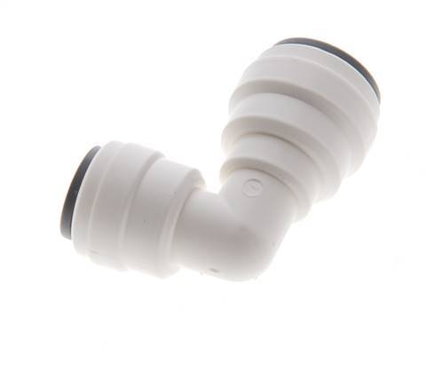 1/4'' x 5/16'' 90-Grad-Winkel-Steckverschraubung POM EPDM [5 Stück]