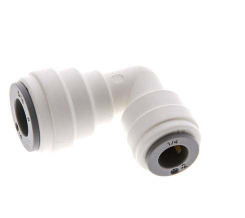 1/4'' x 5/16'' 90-Grad-Winkel-Steckverschraubung POM EPDM [5 Stück]