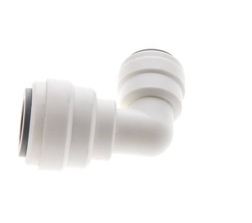 1/4'' x 3/8'' 90-Grad-Winkel-Steckverschraubung POM EPDM [5 Stück]