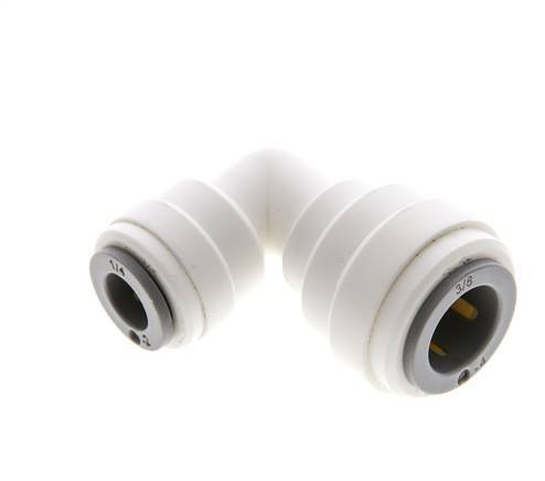 1/4'' x 3/8'' 90-Grad-Winkel-Steckverschraubung POM EPDM [5 Stück]