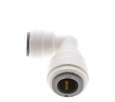 1/4'' x 3/8'' 90-Grad-Winkel-Steckverschraubung POM EPDM [5 Stück]