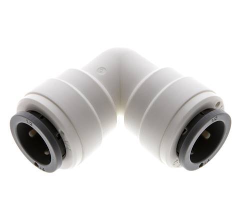 1/2'' 90-Grad-Winkel-Steckverschraubung POM EPDM [2 Stück]