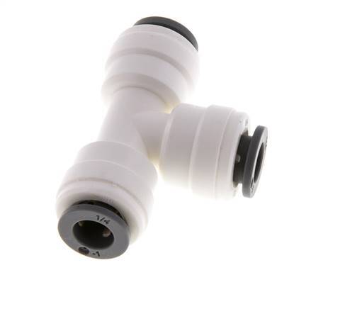 1/4'' T-Stück Einsteckverschraubung POM EPDM FDA [2 Stück]