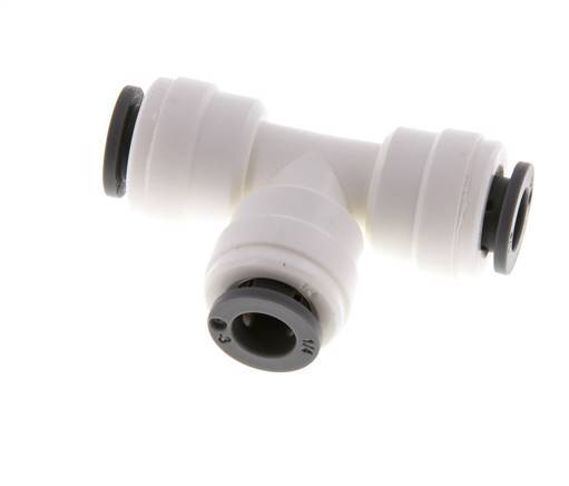1/4'' T-Stück Einsteckverschraubung POM EPDM FDA [2 Stück]