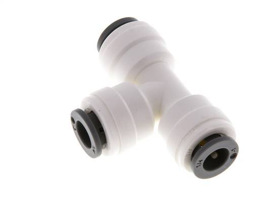 1/4'' T-Stück Einsteckverschraubung POM EPDM FDA [2 Stück]