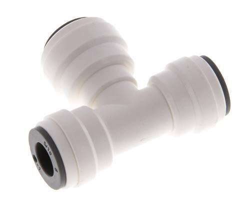5/16'' x 3/8'' T-Stück Einsteckverschraubung POM EPDM FDA [2 Stück]