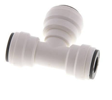 5/16'' x 3/8'' Tee Push-in Fitting POM EPDM FDA [2 Pieces]